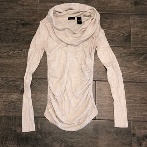 COPY - MODA international cowl neck top